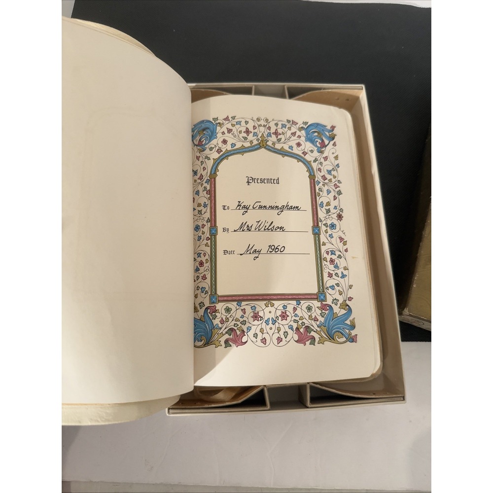 Vtg Holy Bible Concordance Red Letter Edition Self-Pronouncing KJV-Illustrations - Picture 15 of 16